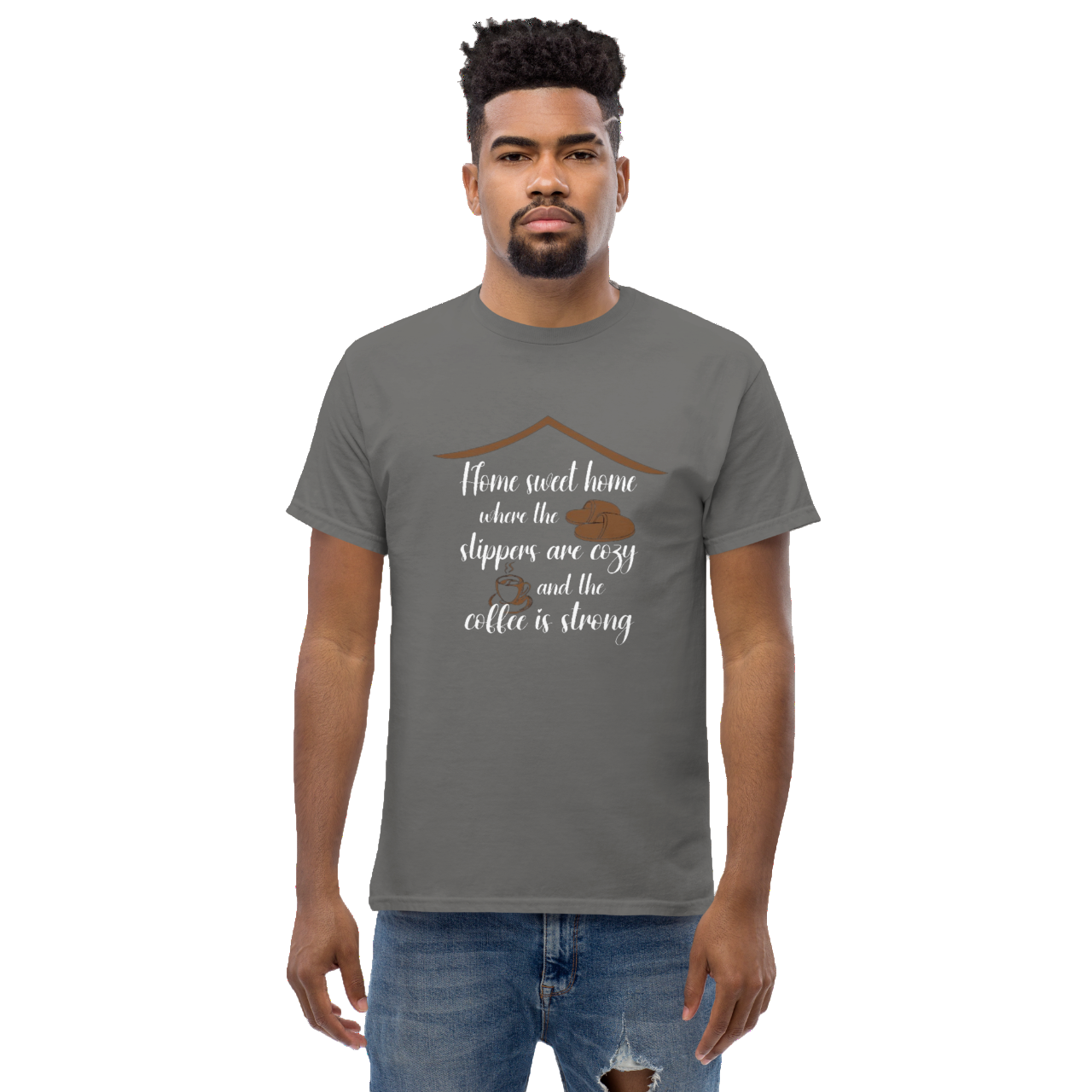 Home Sweet Home: Men's Basic Softstyle Tee