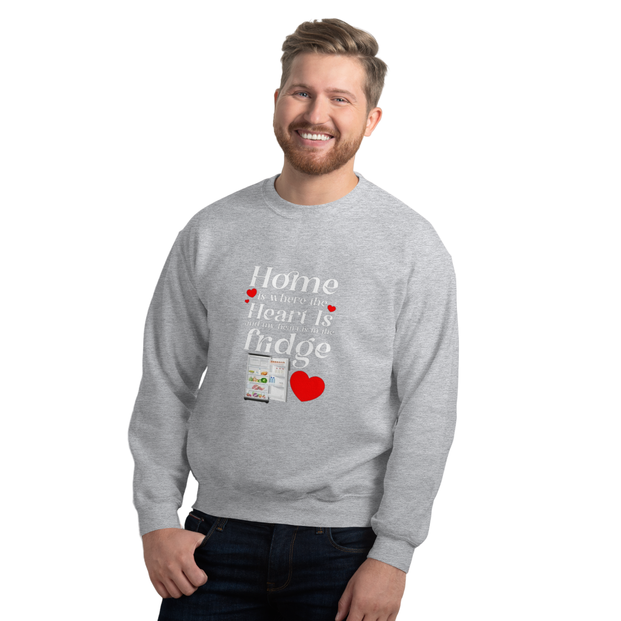 Home Is Where the Heart Is: Premium Sweatshirt