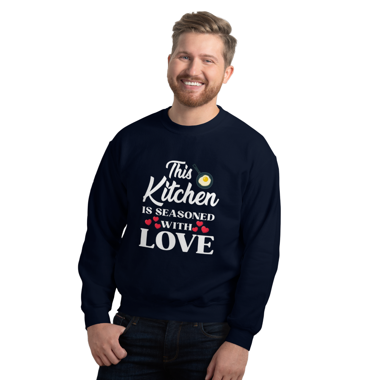 Kitchen is Love: Crew Neck Sweatshirt