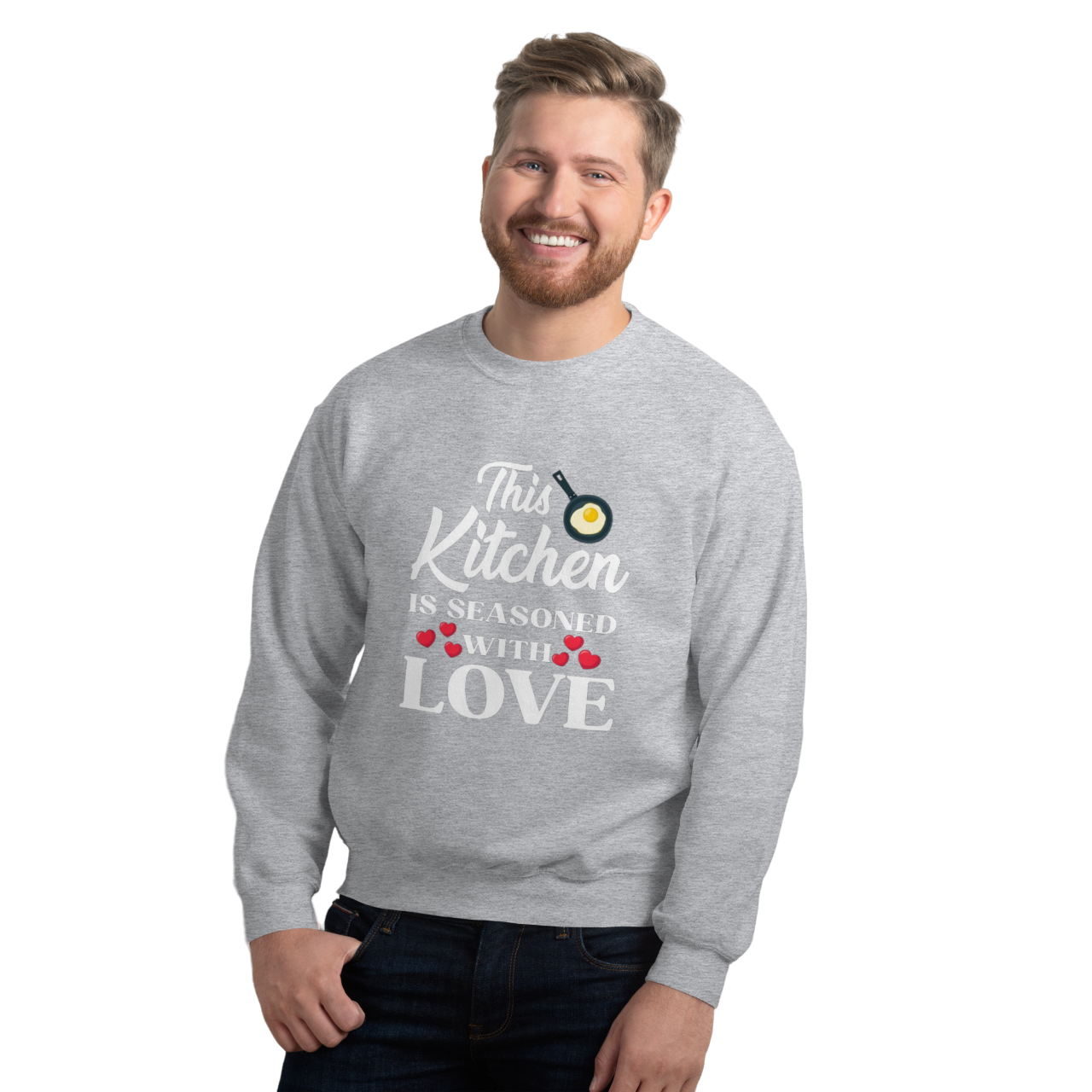 Kitchen is Love: Crew Neck Sweatshirt