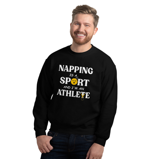 Napping is a Sport: Men's Premium Sweatshirt