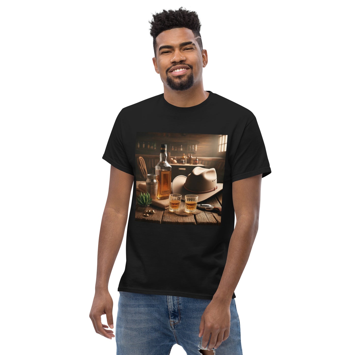 Men's Whiskey Western Charm Tee