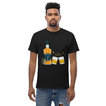 Men's Whiskey Cheers Graphic Tee