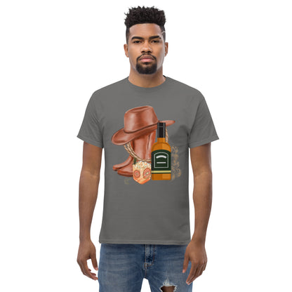 Men's Whiskey Cowboy Vibe Tee