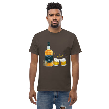 Men's Whiskey Cheers Graphic Tee