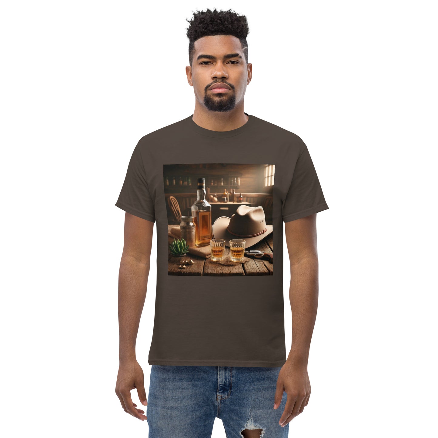 Men's Whiskey Western Charm Tee