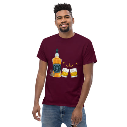 Men's Whiskey Cheers Graphic Tee