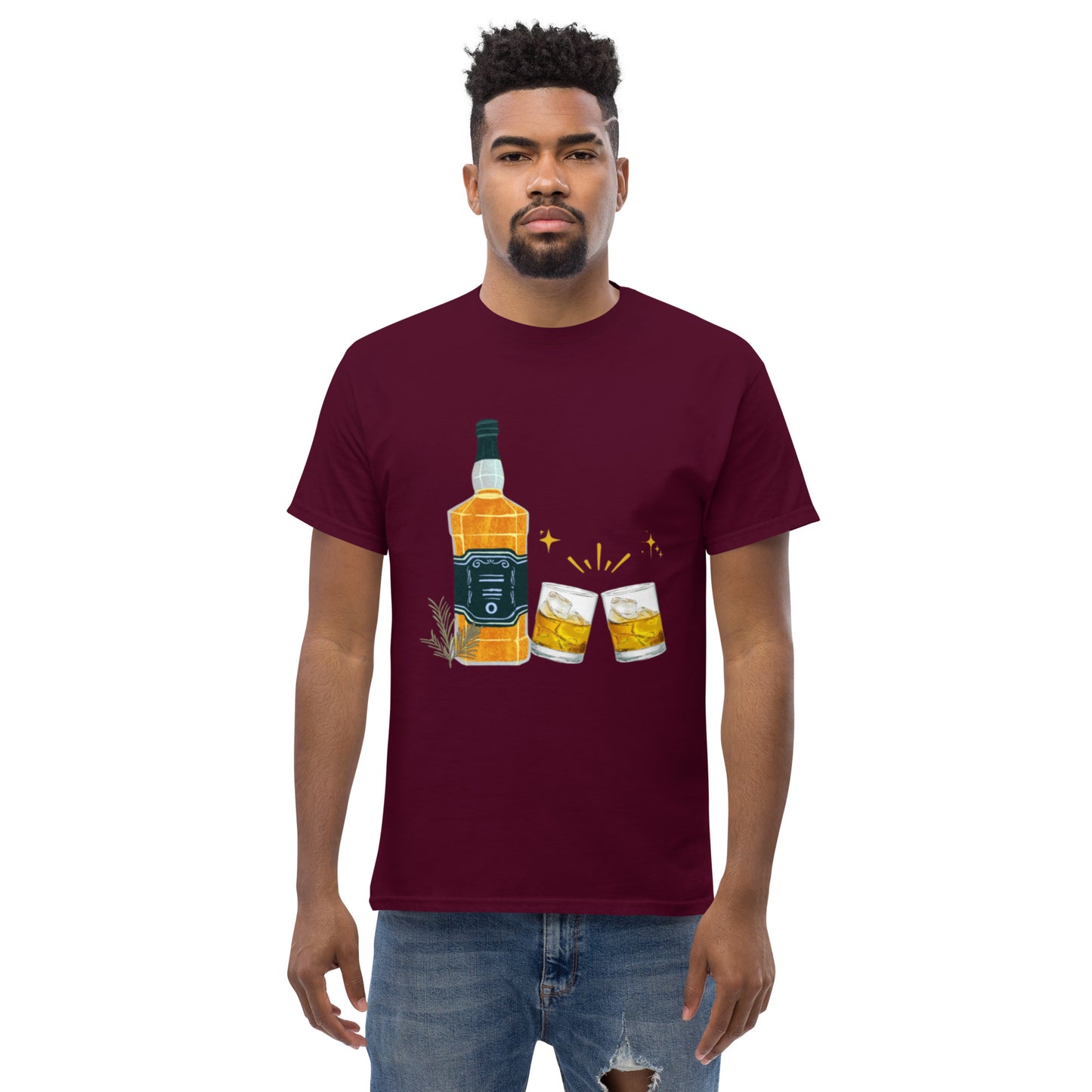 Men's Whiskey Cheers Graphic Tee