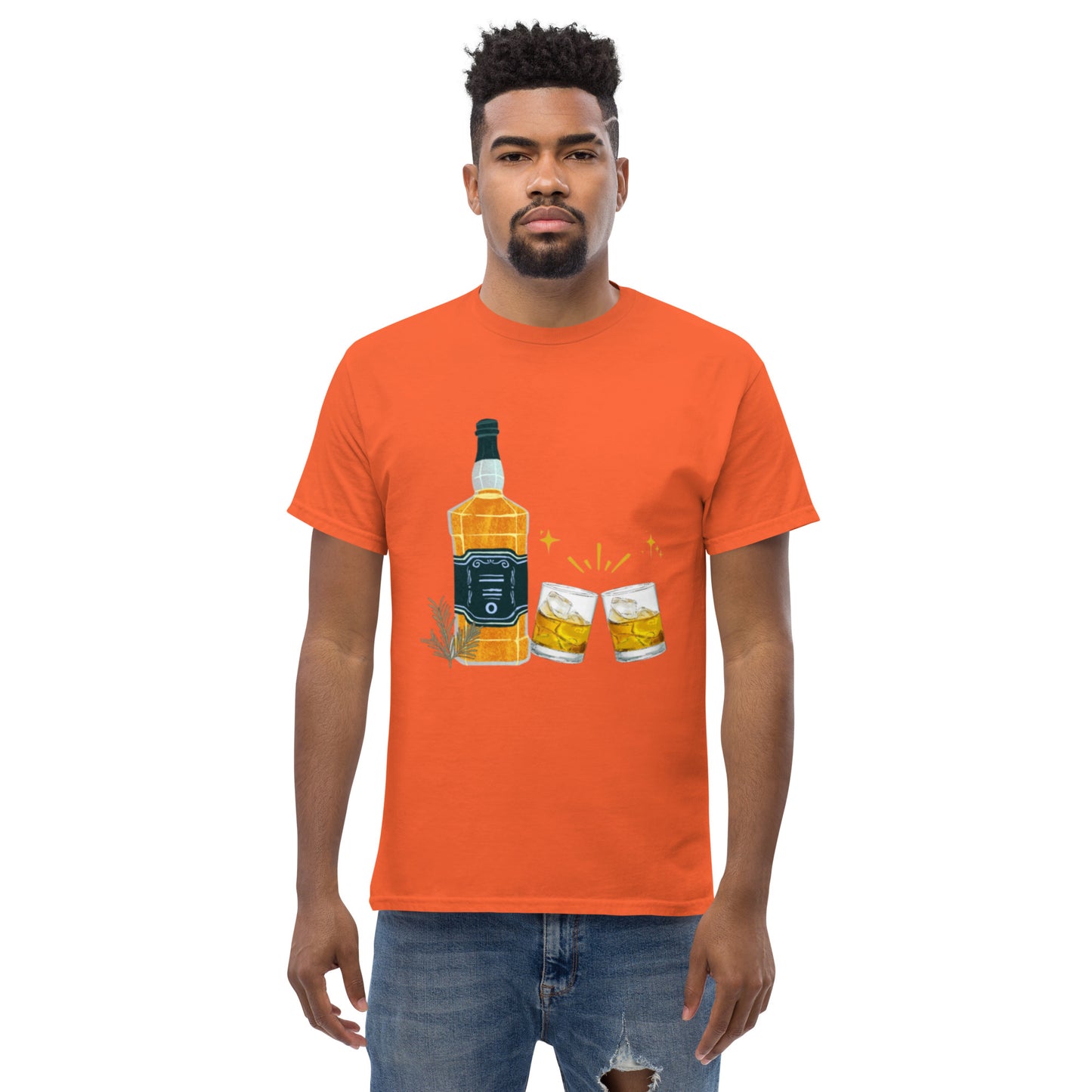 Men's Whiskey Cheers Graphic Tee