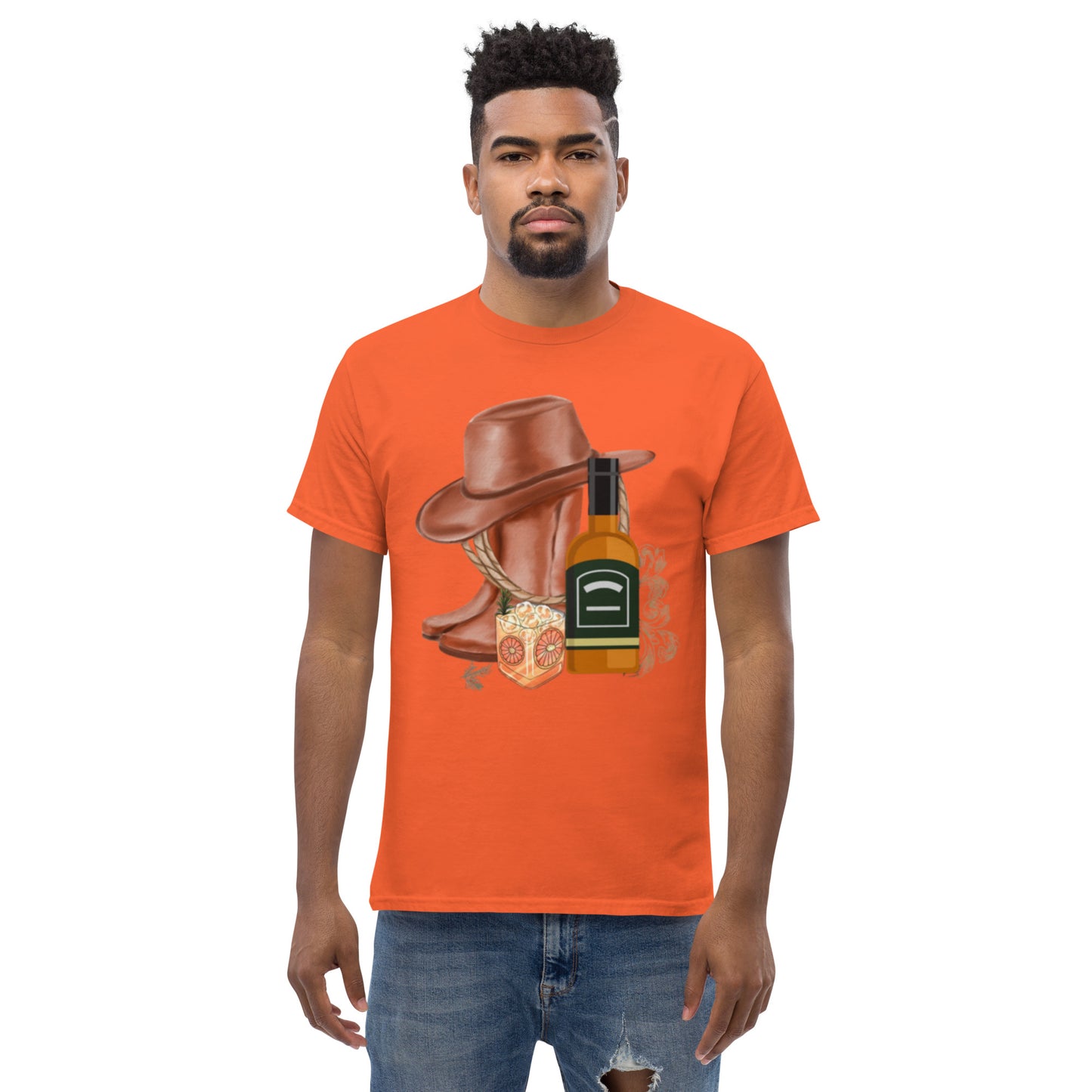 Men's Whiskey Cowboy Vibe Tee