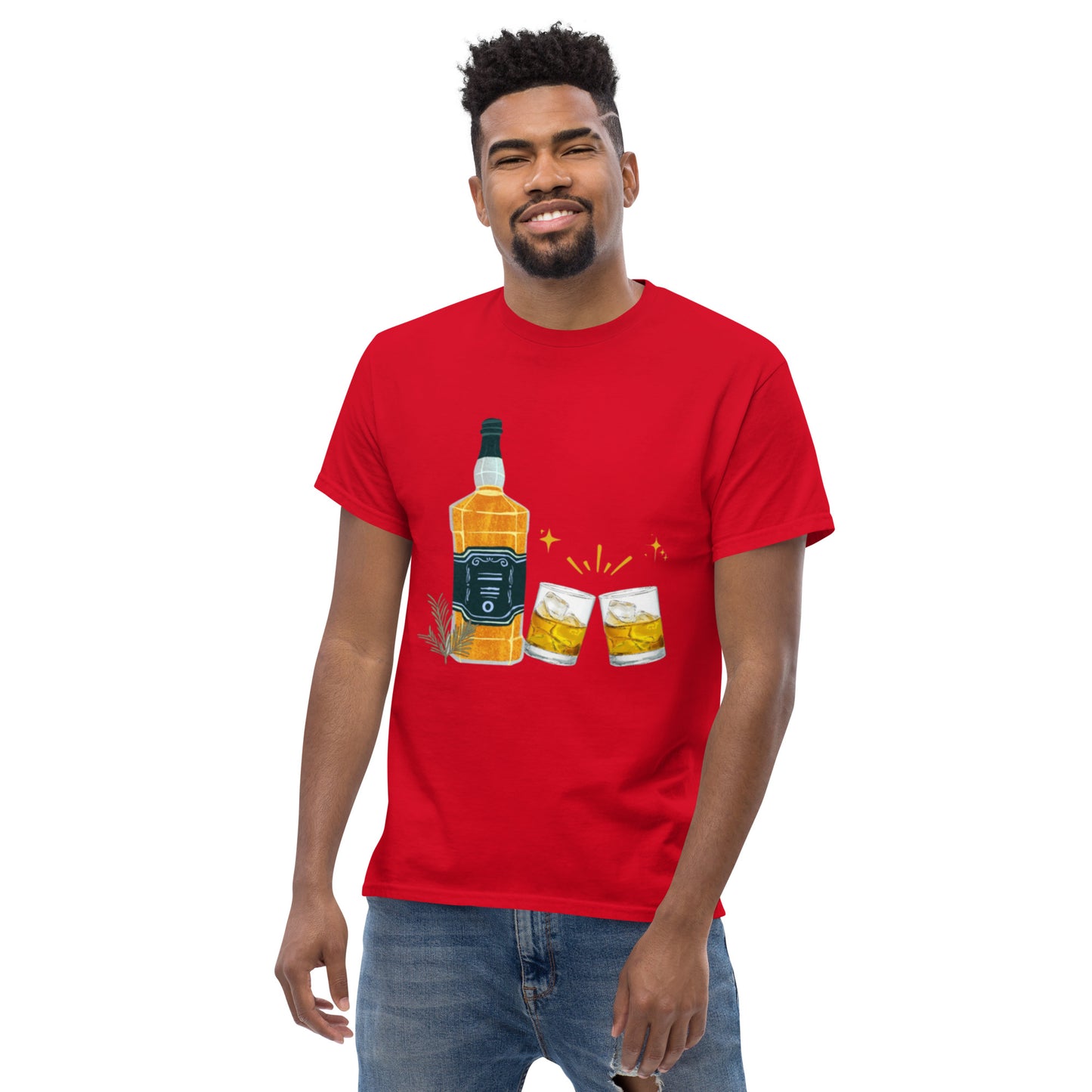 Men's Whiskey Cheers Graphic Tee