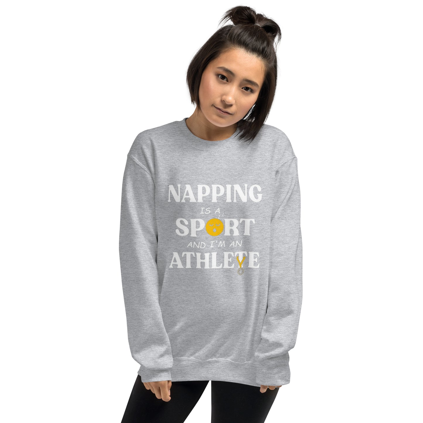 Napping is a sport Women's Sweatshirt Gildan 18000