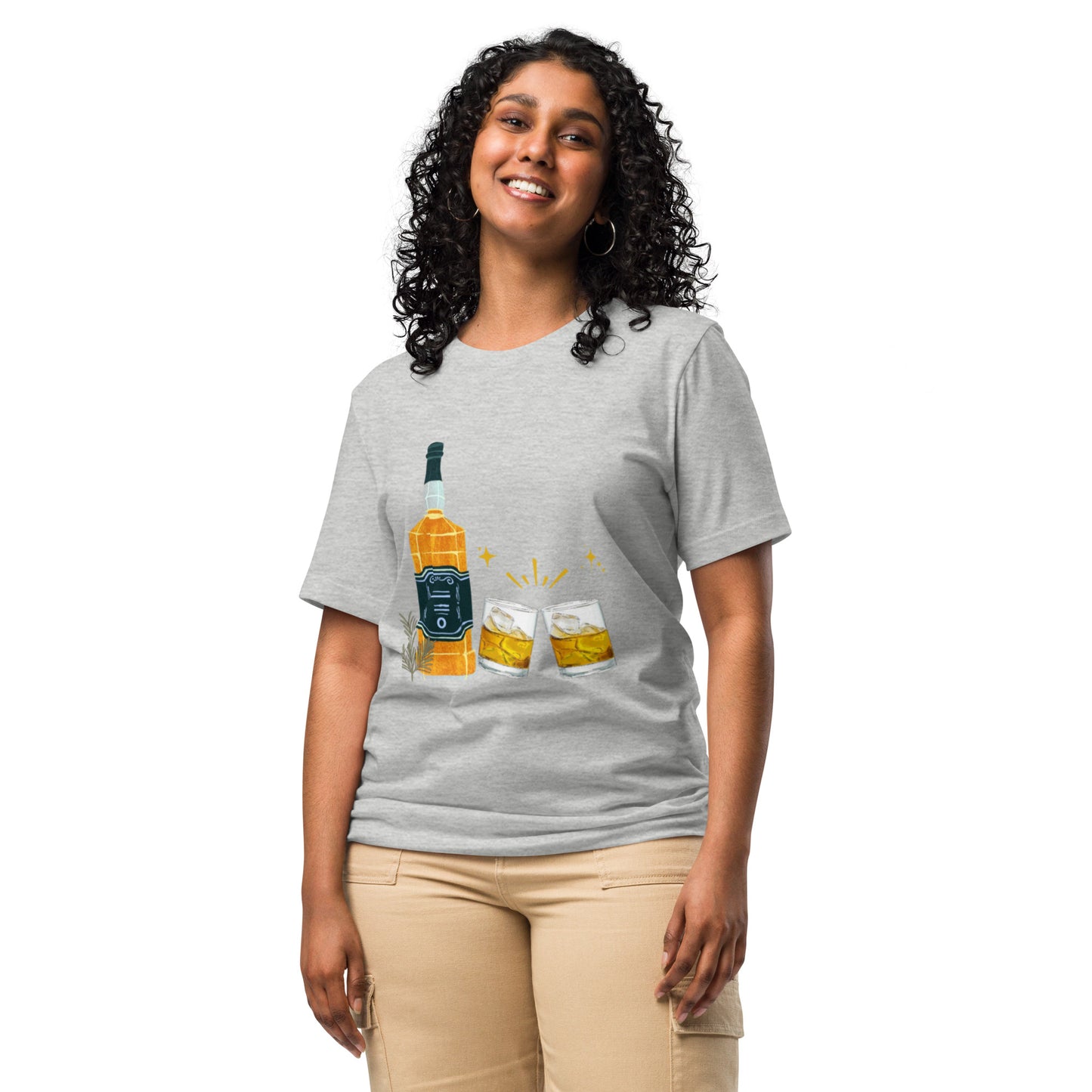 Women Whiskey Cheers Graphic Tee