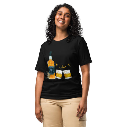 Women Whiskey Cheers Graphic Tee