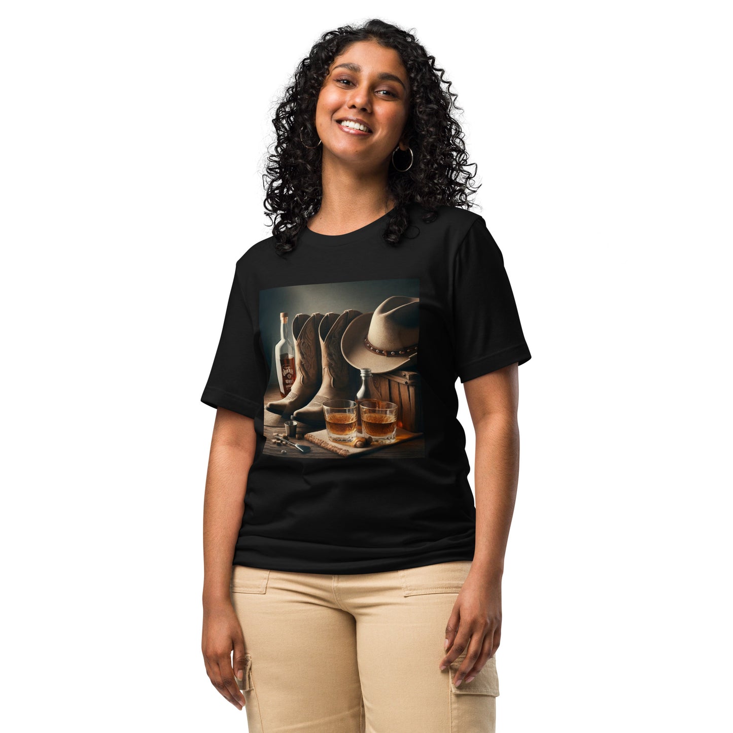 Women Western Whiskey Spirit Tee