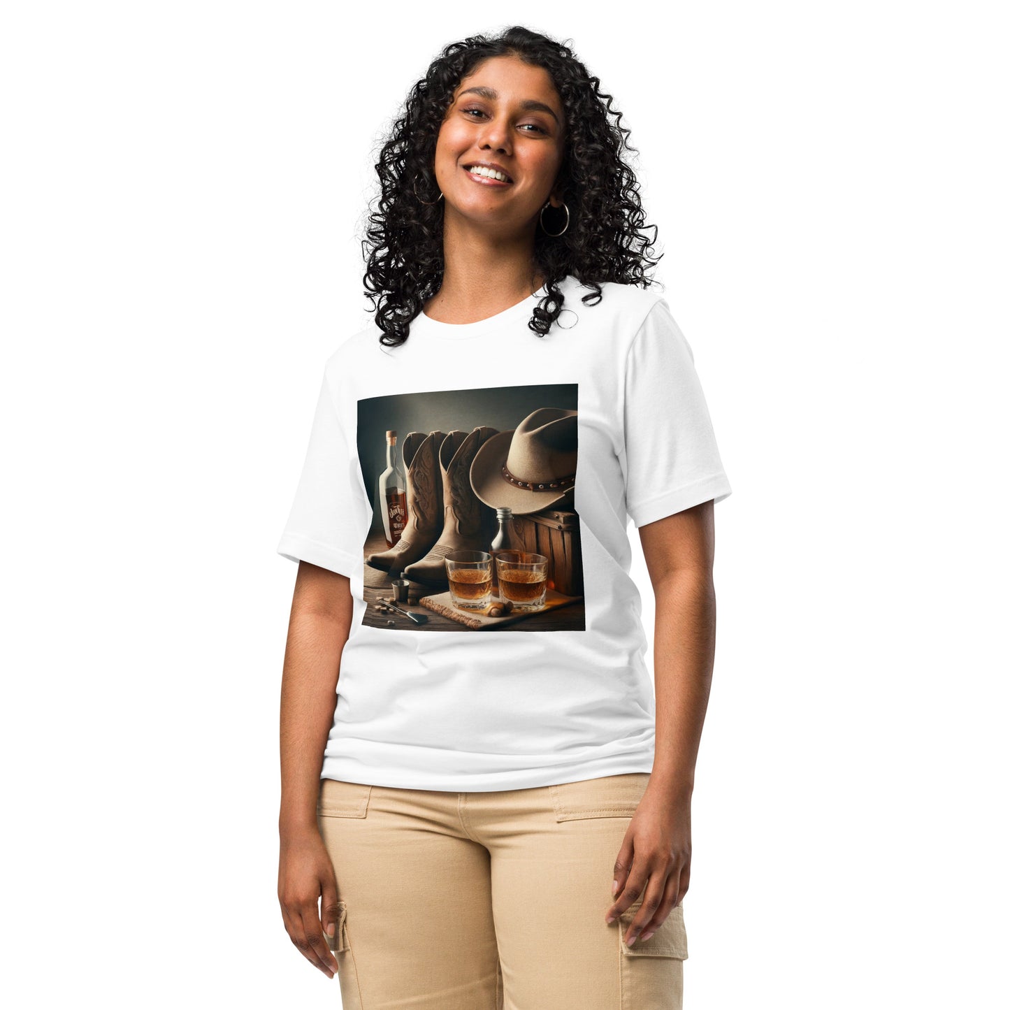 Women Western Whiskey Spirit Tee