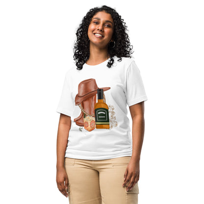 Women Whiskey Cowboy Vibe Tee