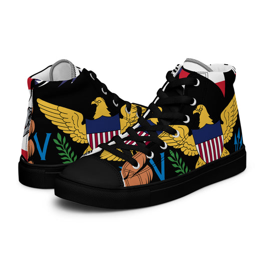 Island Edge: Virgin Islands 'In This Muddascunt' Women's High-Tops