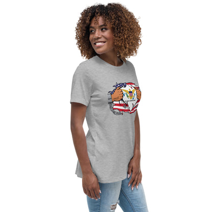 Island Whisper: Virgin Islands Women's Relaxed Tee